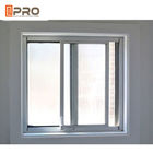 Residential Aluminum Sliding Glass Windows / Sliding House Windows aluminum window frame slide tempered glass sliding