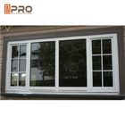 Black Aluminium Fabrication Sliding Hurricane Impact Safe Windows For Home Protect aluminum materials sliding window