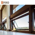 Sound Proof Insulation Top Hung Aluminum Awning Windows / Glass Top Hung Windows aluminum window awnings for home