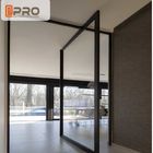 Space Saving Glass Pivot Front Door With Powder Coated Surface Treatment door pivot hinges glass door pivot front door d