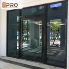 Floor Spring Aluminum Pivot Doors For Interior House Customized Size Front pivot Doors pivot Glass door Glass pivot door