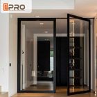 Outward Opening Entry Pivot Doors Thermal Insulated Aluminum Frame modern pivot door Pivot front door
