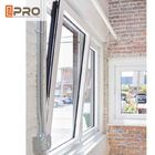 Waterproof Tilt And Turn Aluminium Windows / Commercial Windows And Doors