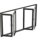 Australia Standard New design Aluminum Glass Folding  Bifold Window analog aluminum window for sale