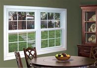 ISO Single Double Hung Window High Security Aluminium Double Glazed Sash Windows In Ventilation Control