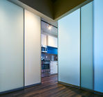 Modern Frosted  Glass Office Partition Walls / Glass Office Dividers