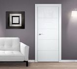 Waterproof Contemporary Wood MDF Interior Doors With Handle And Lock