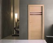 Moth Proofing Firmness MDF Interior Doors HPL Veneer Finished For Apartment
