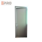 Custom Residential Aluminium Hinged Doors , Single Casement Bulletproof Glass Security Door