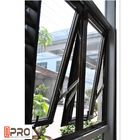 Sound / Heat Insulation Aluminum Top Hung Window Customized Color awning louver window triple awning window french awnin