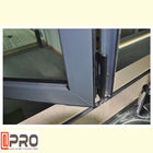 Commercial System Tempered Glass Aluminum Bifold Windows For Living Room lowes bi fold door Bi folding exterior doors