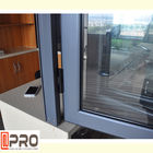 House Aluminum Sliding Glass Window / Unbreakable Folding Sliding Doors folding window screen window glass folding fold