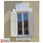 Contemporary Aluminum Casement Windows With Security Wire Mesh ISO9001 CASEMENT WINDOWS DOORS windows casement handle