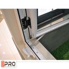 Wind Proof Aluminum Casement Windows Vertical Opening Pattern For House Projects aluminium double glazed windows