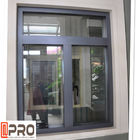 6063-T5 Profile Aluminum Casement Windows With Double Glazing Customized Size aluminium bifold windows