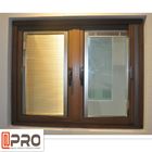 Modern Custom Horizontal Casement Storm Windows / Aluminium House Windows standard aluminum casement window sizes