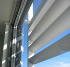 Awning Sliding Acoustic Window Aluminium Sun Shade Louvres