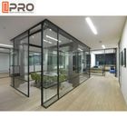 Modern Aluminum Glass Frame Removable Wall Cool Office Partitions