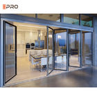 Exterior Bi Folding Glass Door Aluminium Folding Doors Saves Space