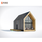 Quick Concrete  Luxury T Type Prefab Villa House 40 Ft Container Wooden