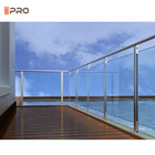 Interior Glass Swimming Pool Aluminum Handrails Stainless Steel Stairs Balustrades