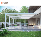 Customized Size Aluminum Louvered Pergola Outdoor Arches Water Resistant