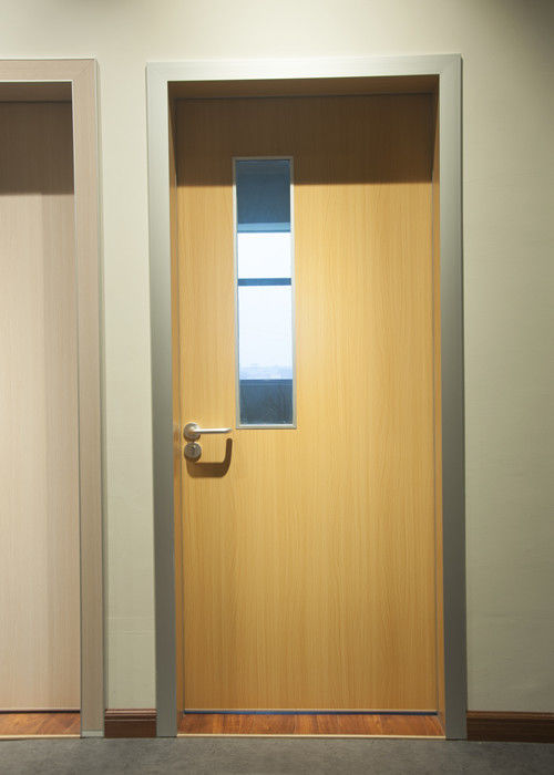 Heat Insulation Custom Made Interior Doors , MDF Flush Doors Color Optional