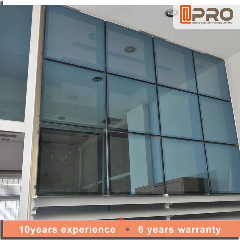Unitized Panel Aluminium Curtain Wall For Commercial Building Customized Size