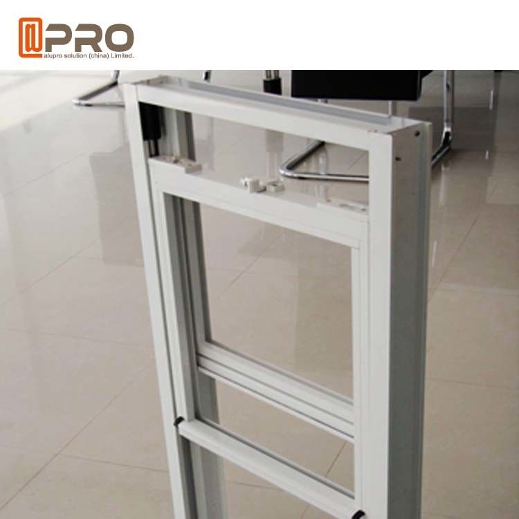 Sound Insulation Sash Style Windows , Aluminium Vertical Sliding Sash Windows