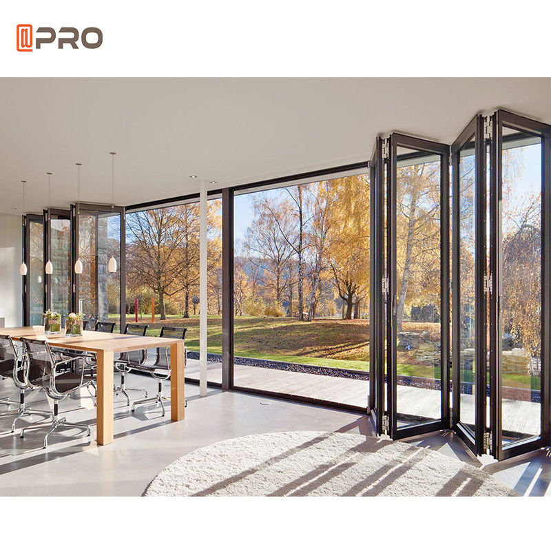 Interior Home Aluminium Bi Fold Garage Door ISO9001 Approved
