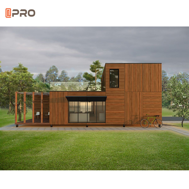 Luxury Shipping 4 Bed Container Homes Pre - Built 6063-T5 Aluminium Profiles