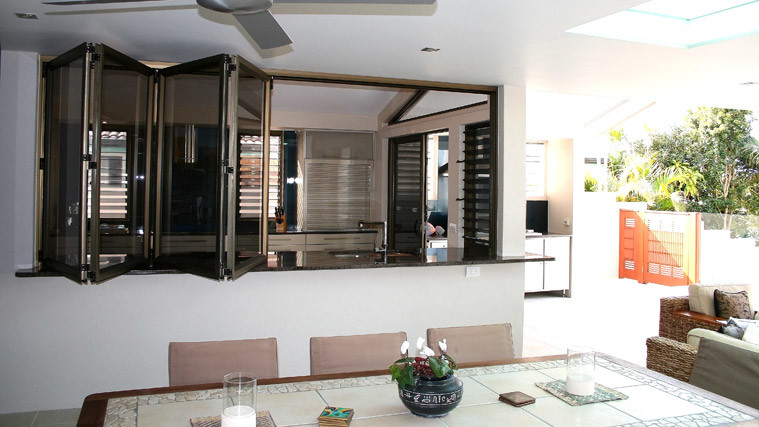 Dust Resistance Double Glazed Windows / Aluminum Folding ...