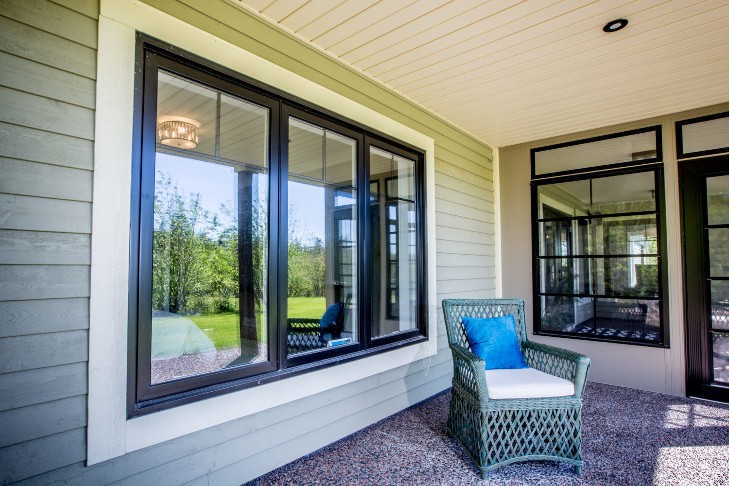 125mm Architectural Curtain Aluminum Casement Windows