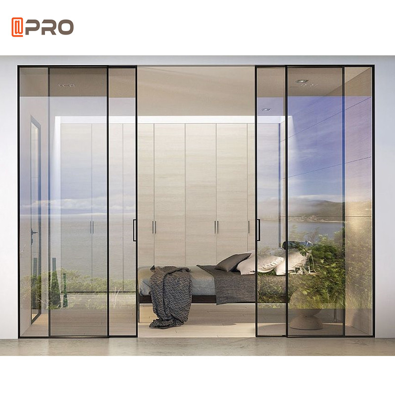 Powder Coated Interior Bedroom Aluminium Sliding Glass Door Plexiglass Powder Coated Interior Bedroom, Plexiglass Sliding Patio Doors