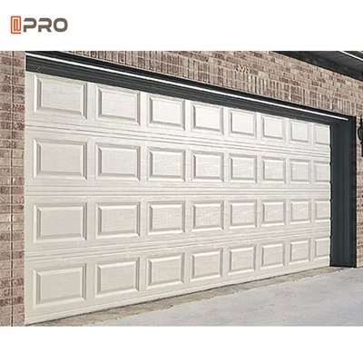 2.0mm thickness Aluminum Garage Door With Automatic Lock For Home Mall Park