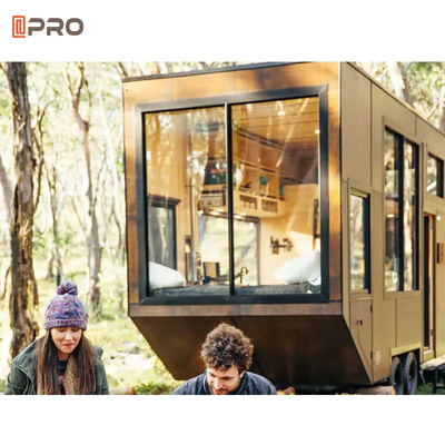Light Steel Structure Log Cabin Kits Prefabricated Luxury Villa Prefab Tiny Houses