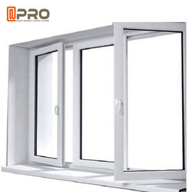 6063-T5 Profile Aluminum Casement Windows With Double Glazing Customized Size aluminium bifold windows