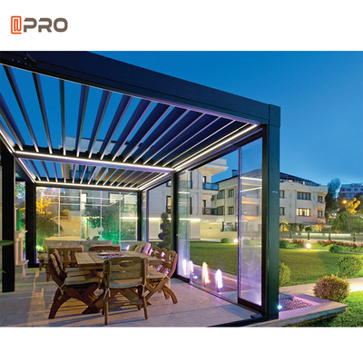APRO Two And Four Post 4X3  Outdoor Modern Aluminum Pergola Easily Assembled