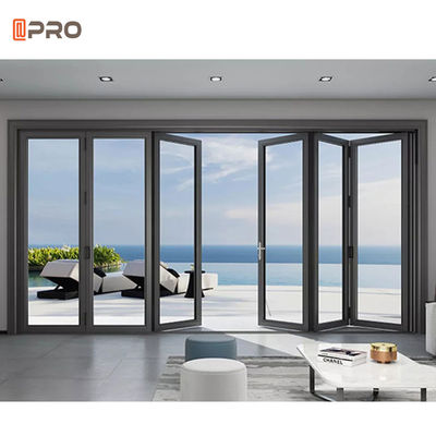APRO Customized Waterproof Exterior Aluminum Accordion Doors Glass ...